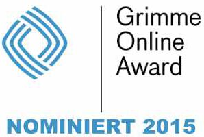Logo des Grimme Online Award 2015 (Nominierte)